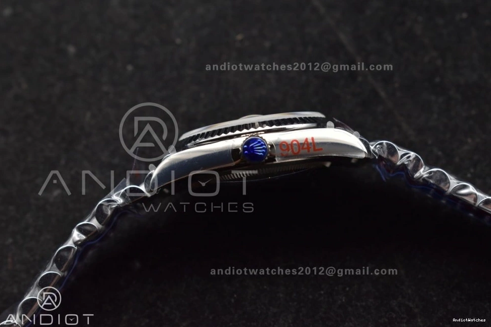 Edition 679 36 Dial Best on Roman BestValue SS DayDate 904L (Gain Steel Bracelet President QF vr3255 V5 Weight) Blue 0108